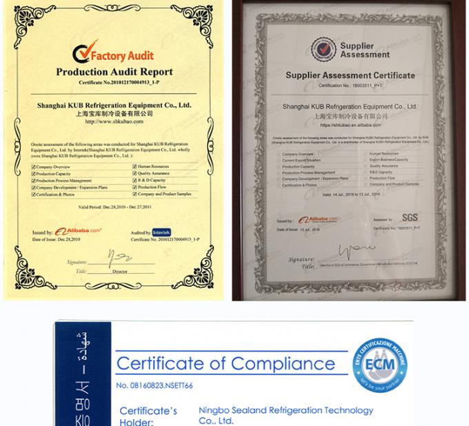 SPAE053D CE認証 産業用冷室用 3扇風機蒸発式冷気機 6