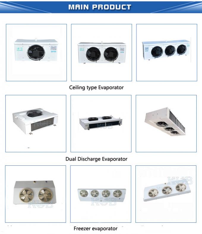 冷蔵庫貯蔵のための冷却ユニット CAJ2446ZBR R404A 1HPコンプレッサー 小さなテキュムセー冷却ユニット 4