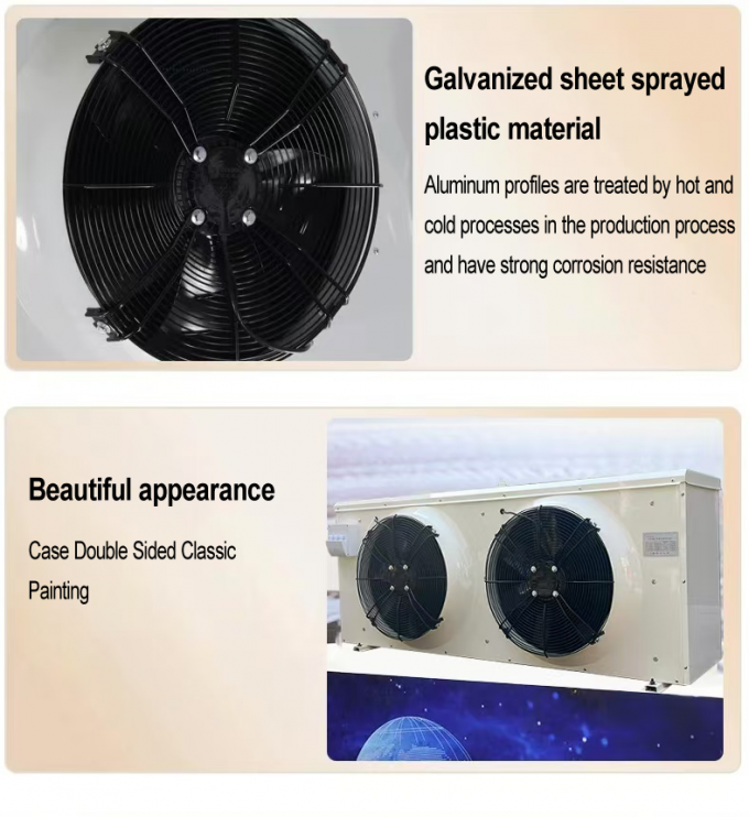 DJシリーズ DJ100 シングルユニットクーラー CE認証済み 冷蔵庫専用エアクーラー エバポレーター 天井エバポレーター 冷凍設備メーカー、冷凍工場、冷蔵保冷庫 16