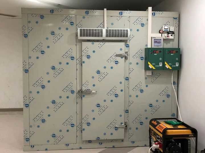 10m3 冷蔵庫 別途販売 冷蔵庫 カーテン 扇風機棚 -18°C 冷蔵庫 部屋