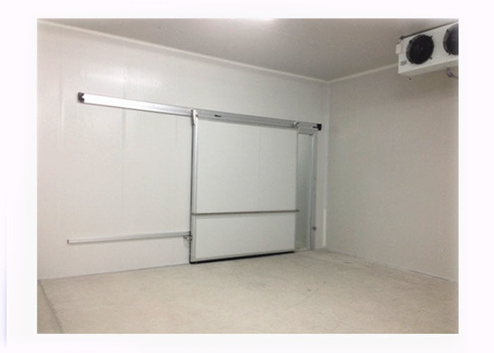 Pu 100mmのサンドイッチの低温貯蔵のドアは、絶縁されたドア販売のためのポリウレタン中心の物質的な冷蔵室にパネルをはめる