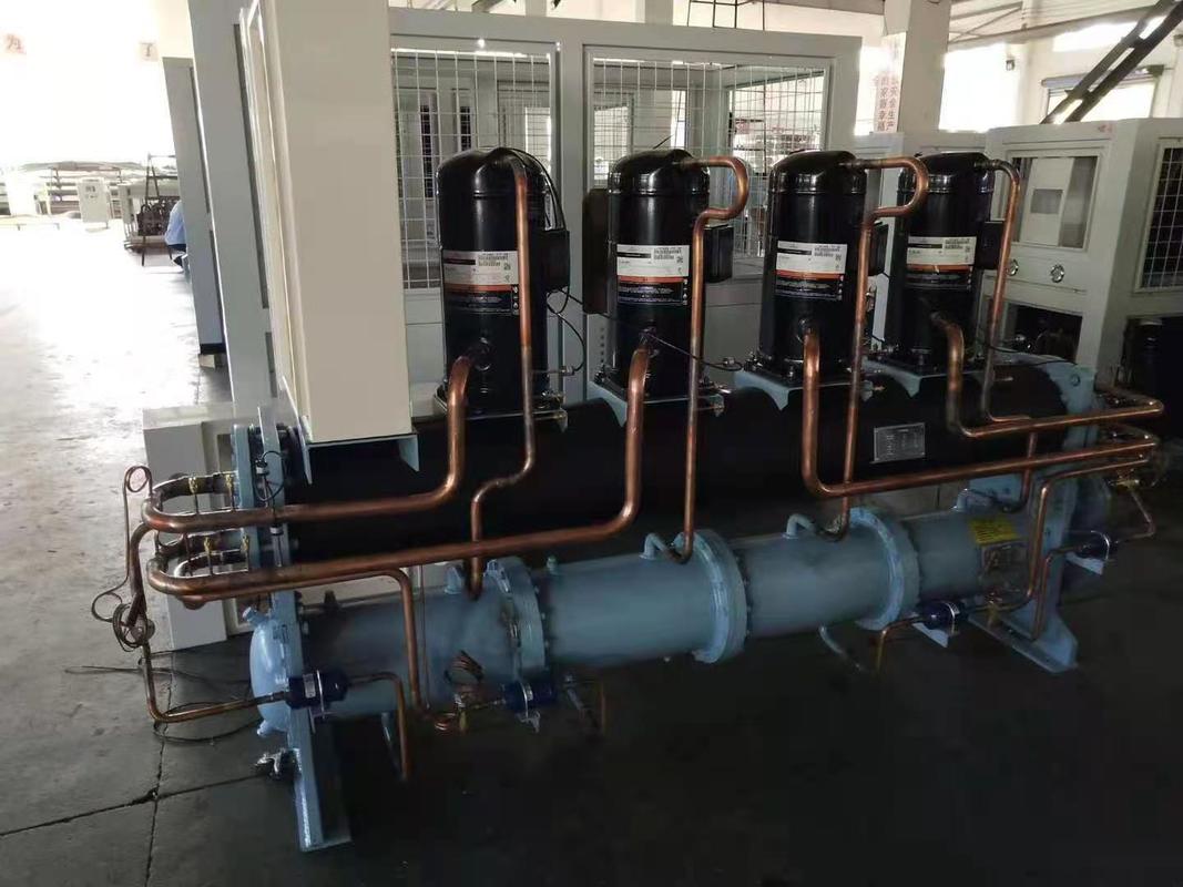 Kub OEM 産業用ウォーターチラー、3HP～50HPセミヘルメチックコンプレッサー、380V 50Hz電源、1年保証付き