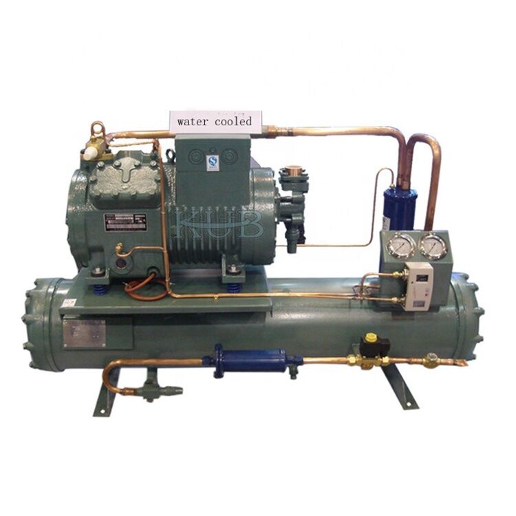 KUB 4FES-5 5HP コンプレッサー冷却システム 冷蔵庫 水冷却 凝縮装置 冷却装置 操作が簡単