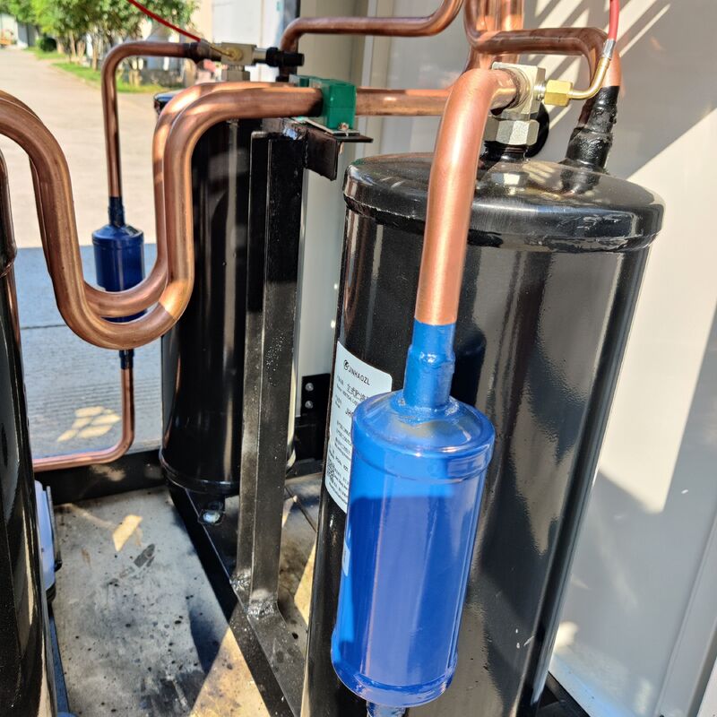 コップランド圧縮機とR404A工業冷却用冷媒を備えた40HPの冷却機