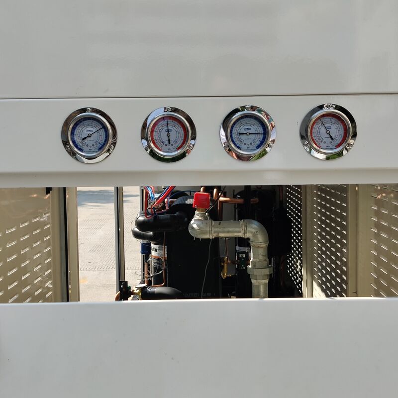 コップランド圧縮機とR404A工業冷却用冷媒を備えた40HPの冷却機