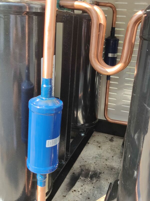 コップランド圧縮機とR404A工業冷却用冷媒を備えた40HPの冷却機