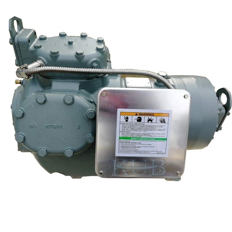 Carlyle Brand 3HP Oil-less Piston Refrigeration Compressor 400V 3PH 50Hz for Cold Storage