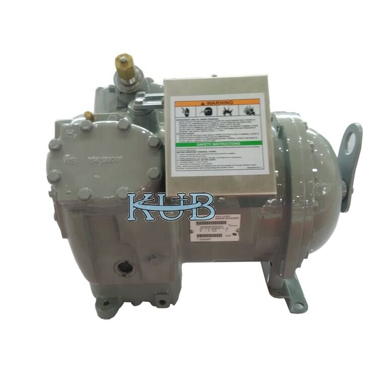 06ER4756A0 Brand New Carlyle Reciprocating Semi-Hermetic Compressor with R404A Refrigerant 400V 3PH 50Hz and 1 Year Warranty