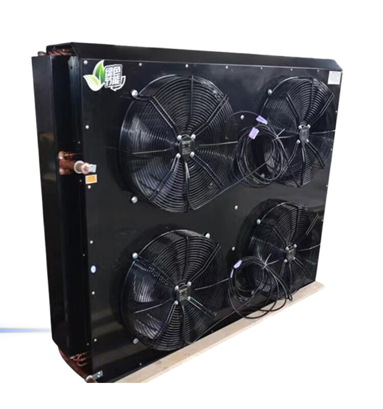 KUB FNH4-120 ミニ空冷凝縮器 380V 銅管アルミニウムフィン 新型工業用冷凍ユニット マルチ冷媒