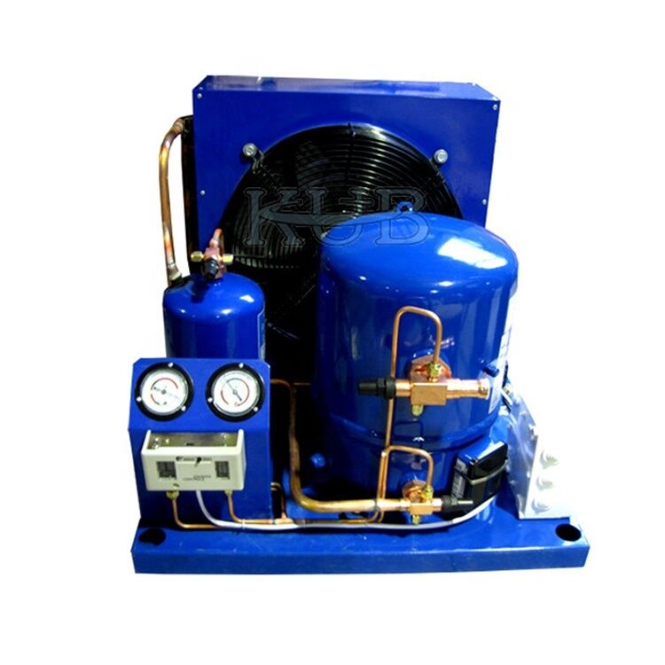 MT64/WN05M ピストンコンプレッサー MT64 5馬力 コンプレッサー 水冷凝縮ユニット 冷蔵倉庫用冷凍ユニット 操作が簡単