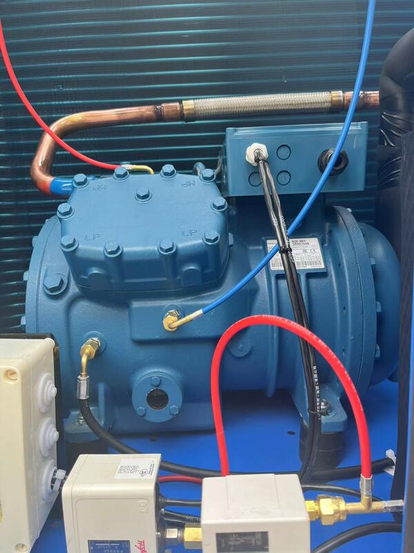 S10-52Y Italy Frascold 10HP Compressor Condensing Unit Water Cooled Cold Storage Refrigeration Unit Easy to Operate