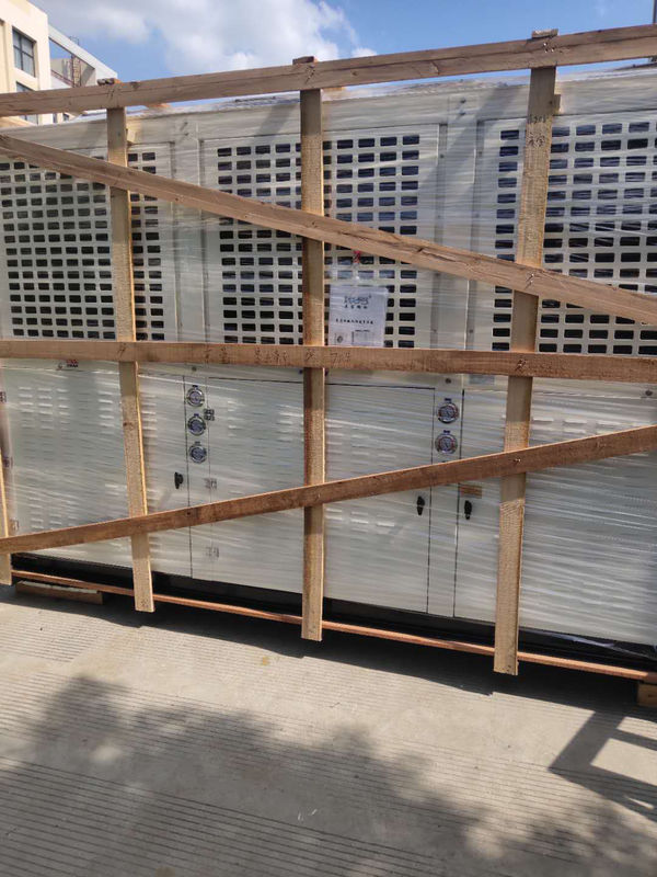 25hp半密閉圧縮機の滝の冷凍の単位の空気は冷蔵室のための凝縮の単位を冷却した