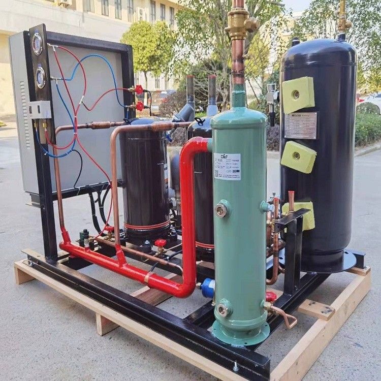 KBVA-130*2L ZFI59KQE 冷室冷凍装置 スクロールコンプレッサー 平行装置 冷却装置