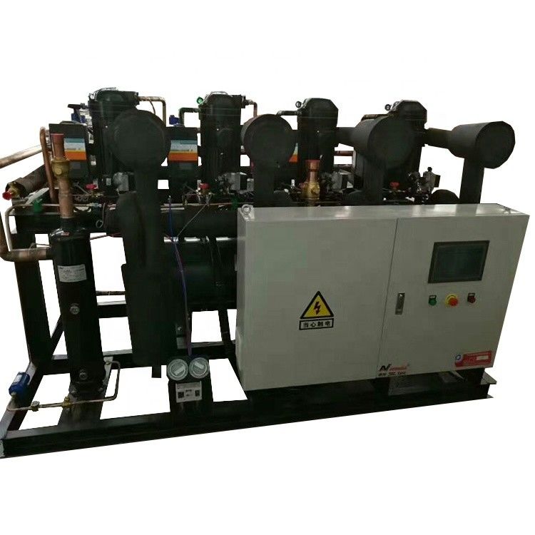 空気は食料品店の平行の冷凍装置のためのR404aの冷凍の凝縮の単位を冷却した