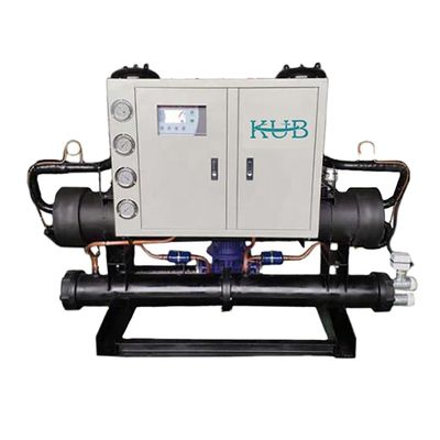 Kub OEM 産業用ウォーターチラー、3HP～50HPセミヘルメチックコンプレッサー、380V 50Hz電源、1年保証付き