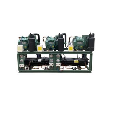 10HPピストンコンプレッサ 380V 3PH 50Hzと1年間の保証で水冷却冷却ユニット